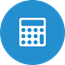 icon of a calculator