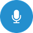 icon of a microphone to represent mobile app