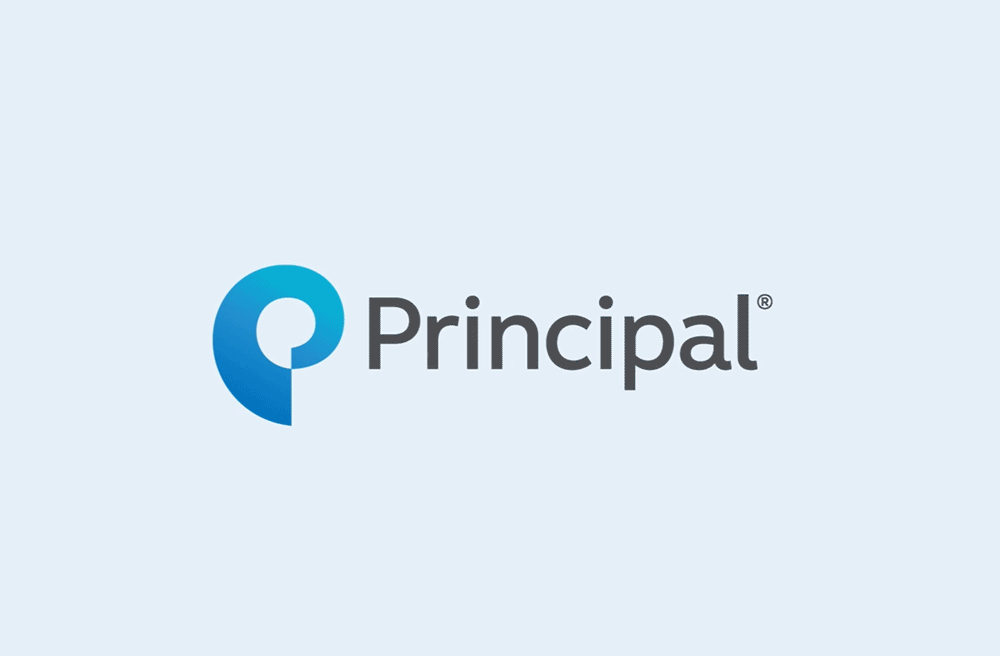 Animated screen showing Principal.com/welcome