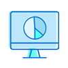 icon of desktop representing online tool.